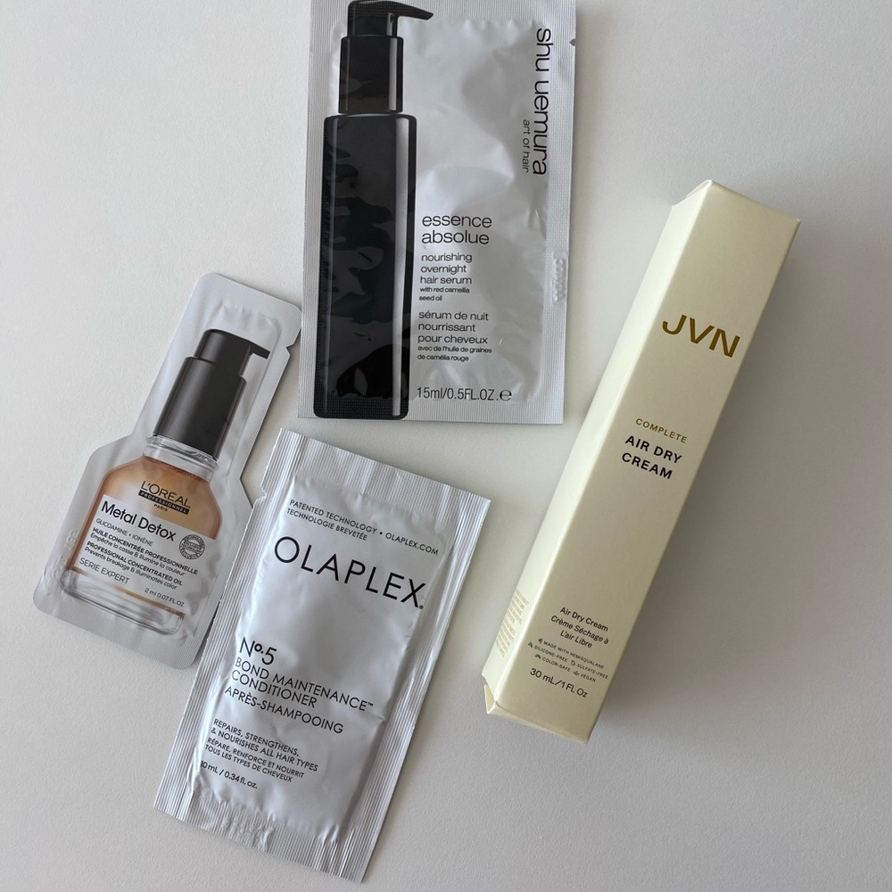 JVN Complete Air Dry Cream in Cream Packaging